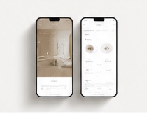 Mobile app interface design