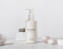 White skincare package design